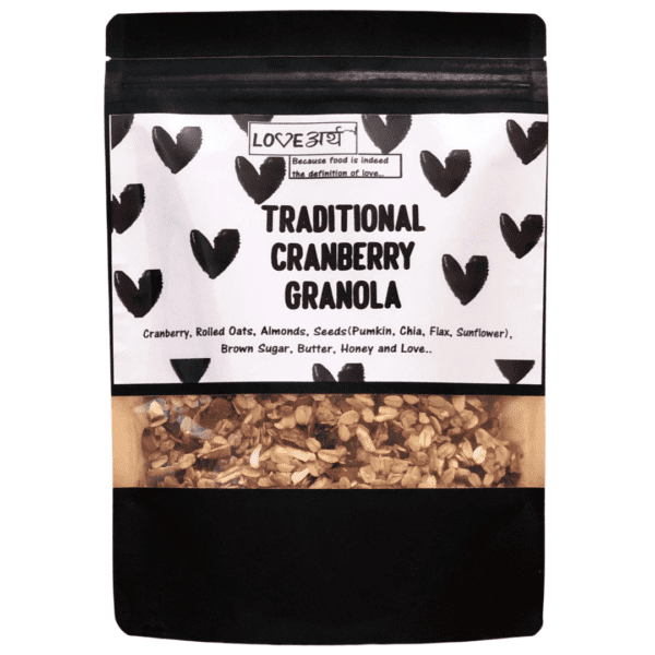 Traditional Cranberry Granola