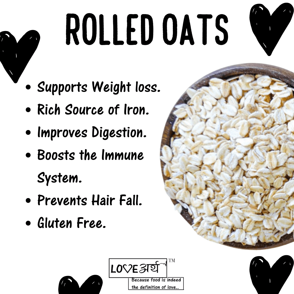 LoveArth Gluten Free Rolled Oats