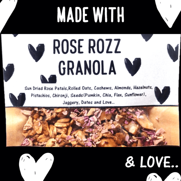 LoveArth Rose Rozz Granola