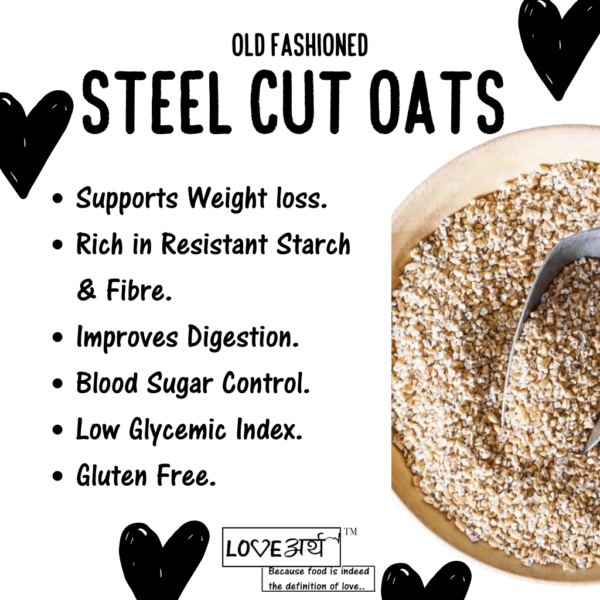 LoveArth Daily Essential Steel Cut Oats