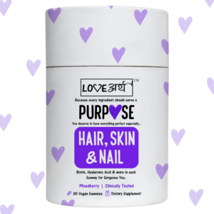 hair, skin & nail purpose gummies lovearth