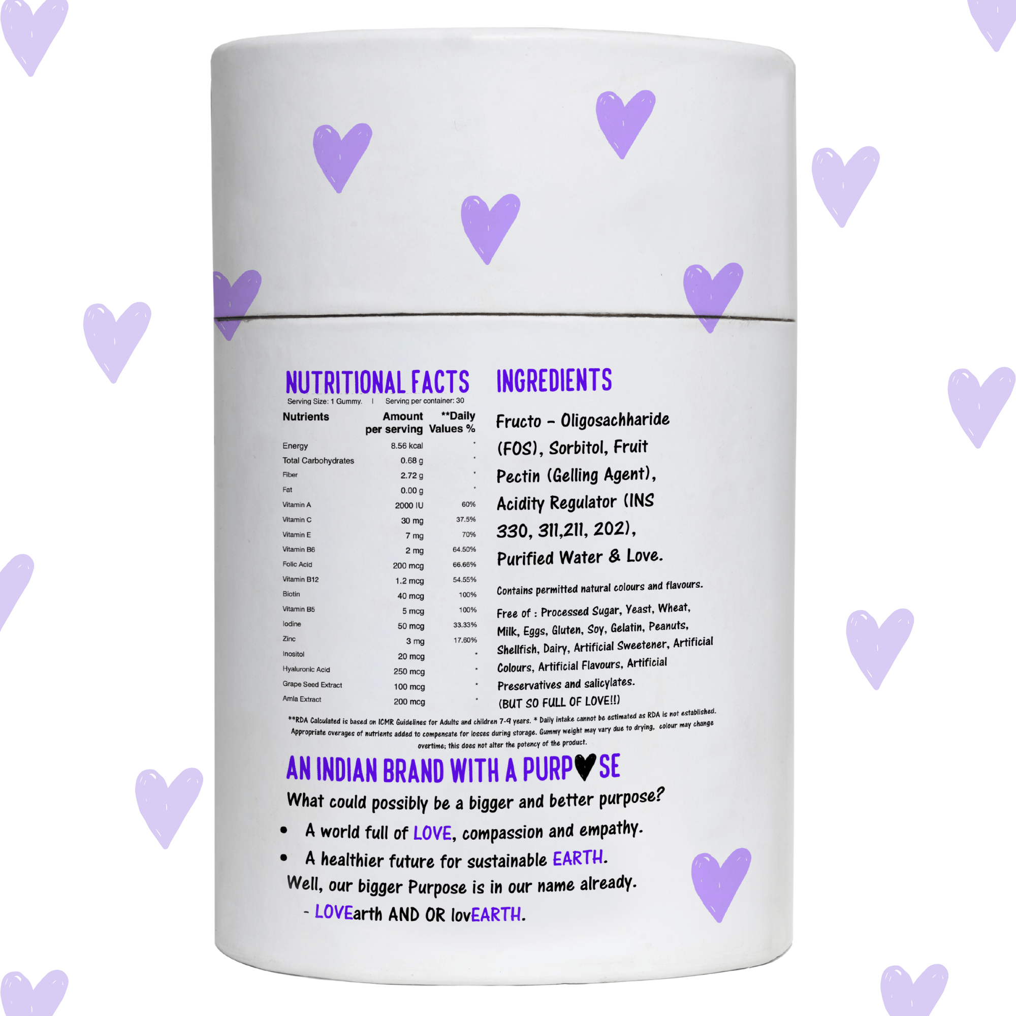 Hair Skin & Nail - Biotin, Hyaluronic Acid & More - Image 4