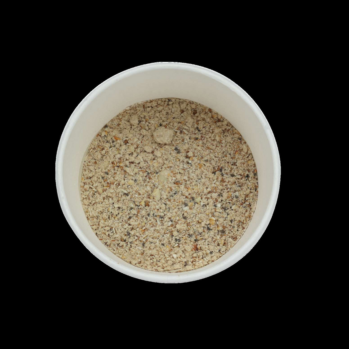 LoveArth Hazelnut Cacao protein oats, loose, real photo
